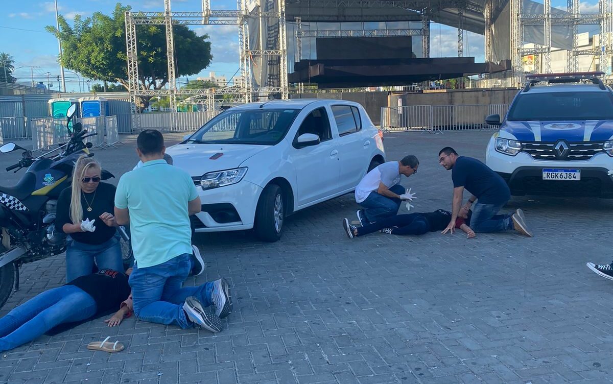 Agentes de trânsito passam por capacitação sobre primeiros socorros em Mossoró